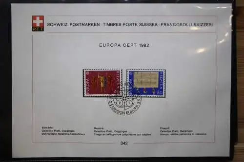 Schweiz Ersttagsblätter 1997-2001 im Post-Binder #LZ781