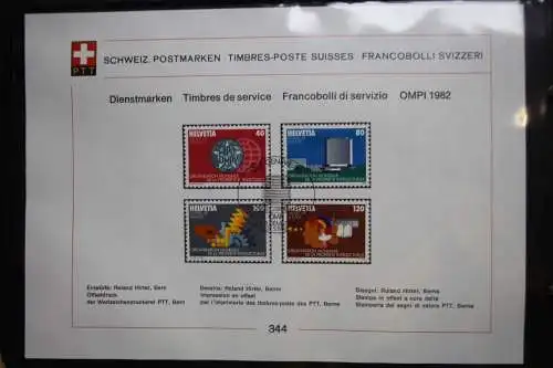 Schweiz Ersttagsblätter 1997-2001 im Post-Binder #LZ781