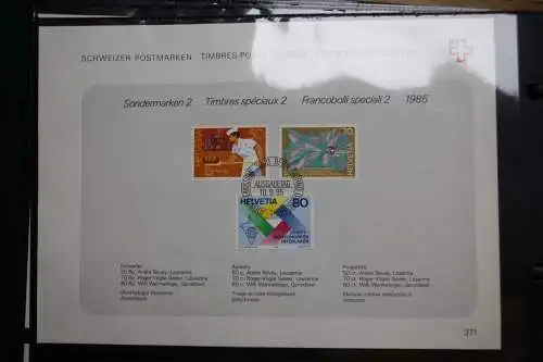 Schweiz Ersttagsblätter 1997-2001 im Post-Binder #LZ781