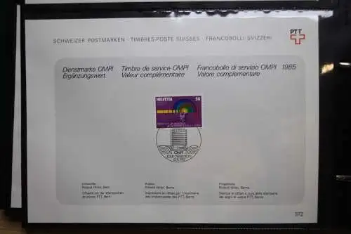 Schweiz Ersttagsblätter 1997-2001 im Post-Binder #LZ781