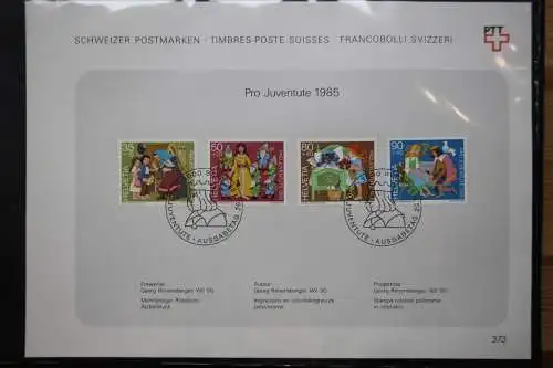 Schweiz Ersttagsblätter 1997-2001 im Post-Binder #LZ781