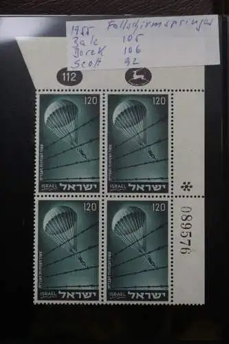 Israel 4er Blocks und Einheiten im Safe-Album #LZ785