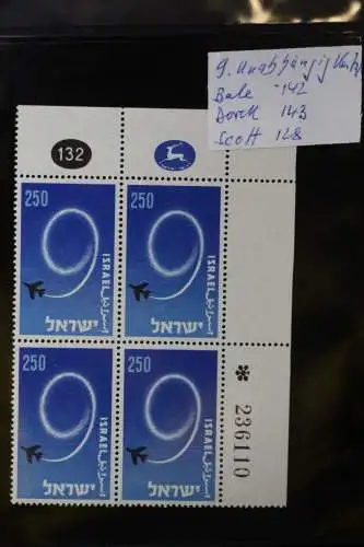 Israel 4er Blocks und Einheiten im Safe-Album #LZ785