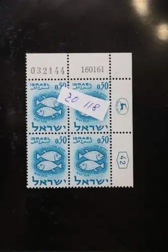 Israel 4er Blocks und Einheiten im Safe-Album #LZ785
