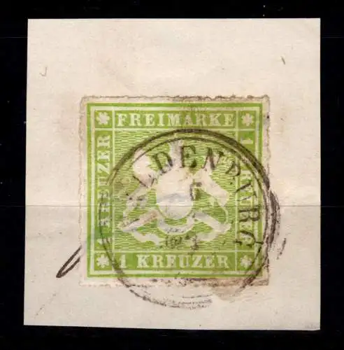 Württemberg 30 gestempelt #OK576