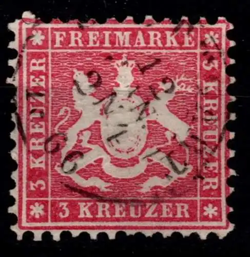 Württemberg 26 gestempelt #OK596