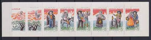 Frankreich 3118-3123 postfrisch als Markenheftchen #OK236