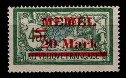 Memel 39 II postfrisch #OK639