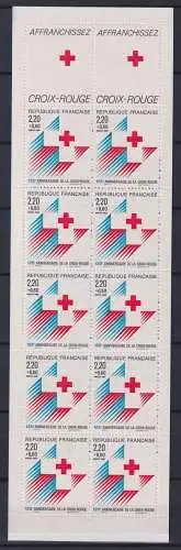 Frankreich 2695 postfrisch als Markenheftchen #OK276