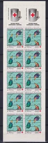 Frankreich 2931 postfrisch als Markenheftchen #OK252