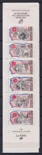 Frankreich 2700-2705 postfrisch als Markenheftchen #OK274