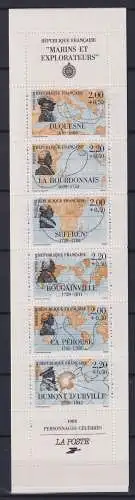 Frankreich 2655-2660 postfrisch als Markenheftchen #OK277