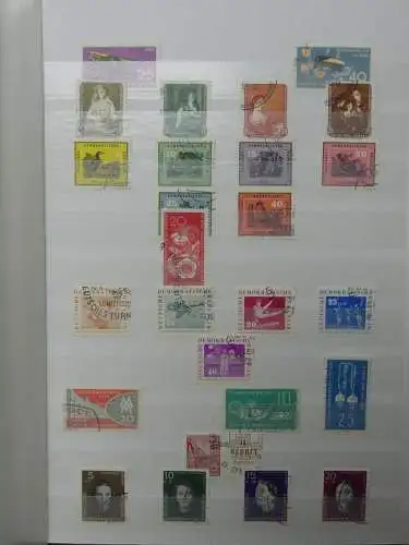 DDR ab Anfängen gestempelt besammelt im Einsteck Album #LZ809