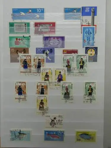 DDR ab Anfängen gestempelt besammelt im Einsteck Album #LZ809