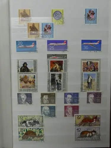 DDR ab Anfängen gestempelt besammelt im Einsteck Album #LZ809