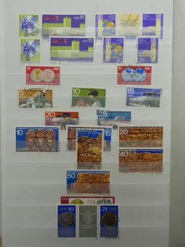 DDR ab Anfängen gestempelt besammelt im Einsteck Album #LZ809