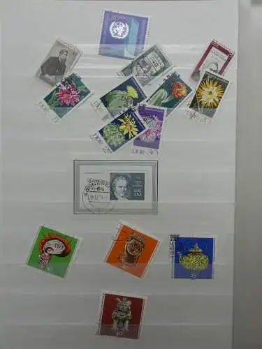 DDR ab Anfängen gestempelt besammelt im Einsteck Album #LZ809