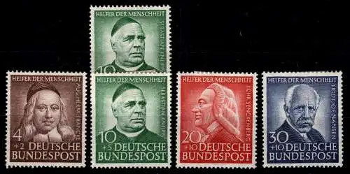 BRD Bund 173-176 mit Falz #ON395