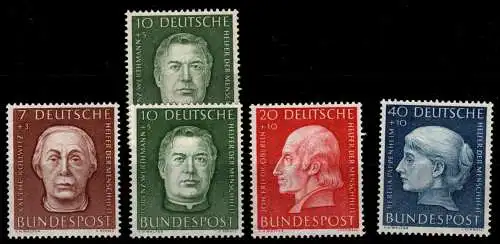 BRD Bund 200-203 mit Falz #ON396