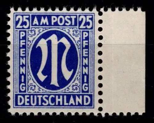 Alliierte Besetzung Bizone 28 C z, postfrisch LOT #ON757