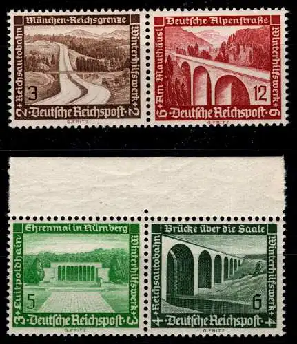 Deutsches Reich W115, W119 postfrisch #ON738