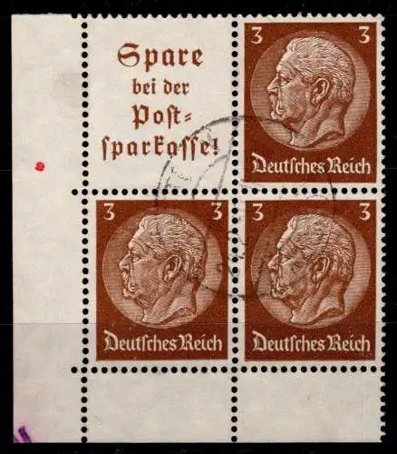 Deutsches Reich S 175, W79 gestempelt Zusammendruck #ON742