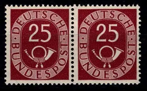 BRD Bund 131 im Paar postfrisch Zahnmängel #ON770