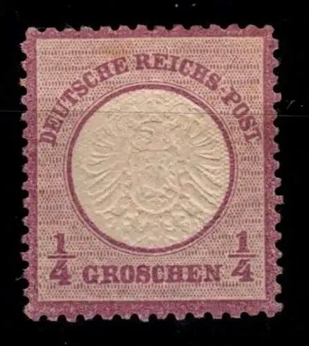 Deutsches Reich 16 mit Falz geprüft Sommer BPP #OK672