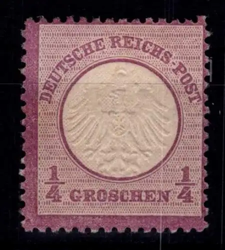 Deutsches Reich 1 mit Falz Befund Sommer BPP #OK700