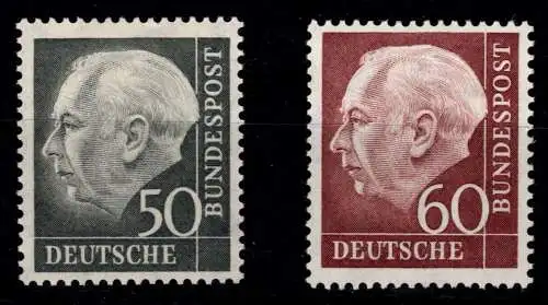 BRD Bund 189, 190 mit Falz #ON769