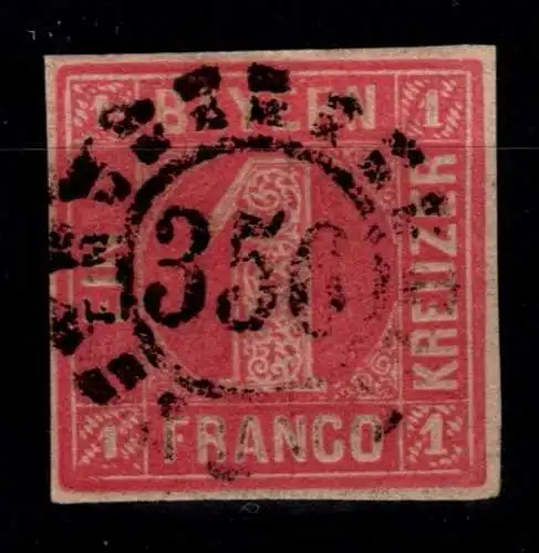 Bayern 3 gestempelt oMR 356 #NS995