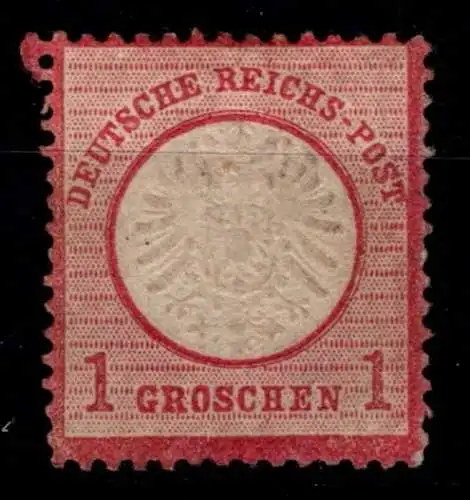Deutsches Reich 19 ohne Gummi Attest Krug BPP #OK678