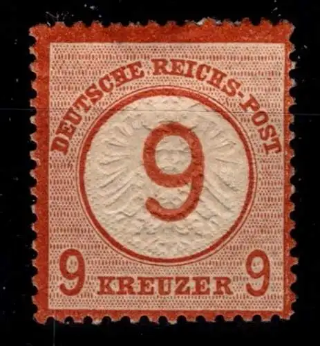 Deutsches Reich 30 mit Falz #OK692