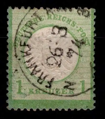 Deutsches Reich 23 a gestempelt geprüft Sommer BPP, leichte Mängel #OK683