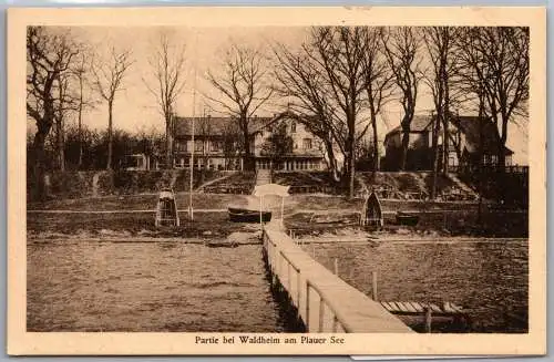 Ak Waldheim am Plauer See 1926 #ON808
