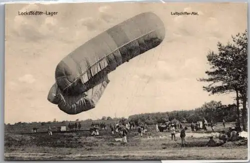 Ak Lockstedter Lager Luftschiffer Abteilung 1913 #ON805