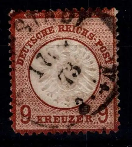 Deutsches Reich 27 a mit Falz Befund Zill BPP, leichte Mängel #OK689