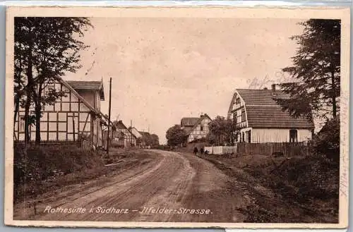 Ak Rothesütte Ilfelder Strasse 1928 Südharz #ON796