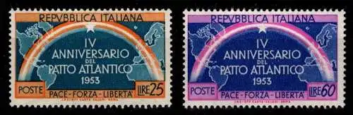 Italien 896-897 postfrisch NATO #NW345
