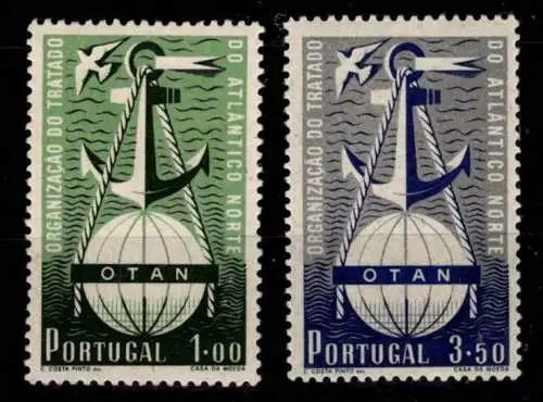 Portugal 778-779 postfrisch Nato #NW348