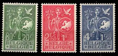 Belgien 976-978 postfrisch CEPT #NW349