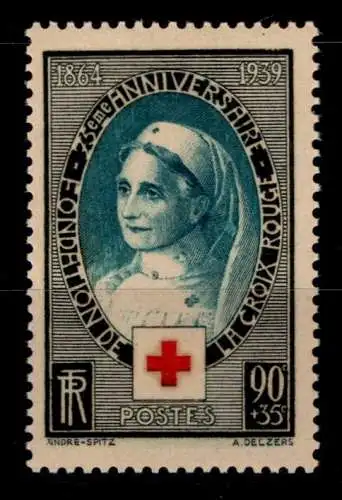 Frankreich 440 postfrisch Rotes Kreuz #NW887