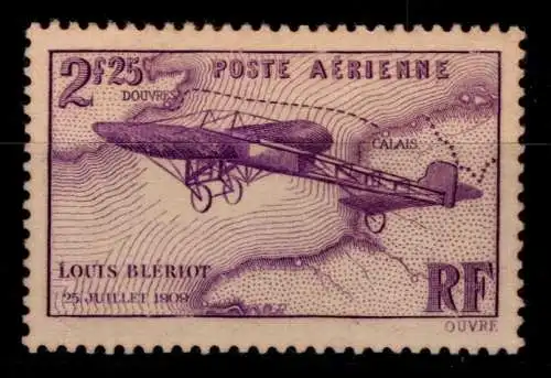 Frankreich 294 postfrisch Flugzeug #NW902