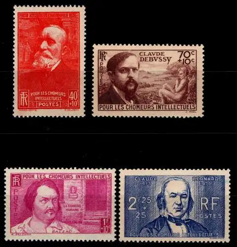 Frankreich 450-453 postfrisch Persönlichkeiten #NW895