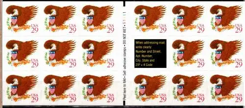 USA Folienblatt 5 postfrisch #NW938
