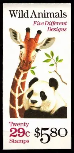 USA MH 156 postfrisch Wildtiere #NW946