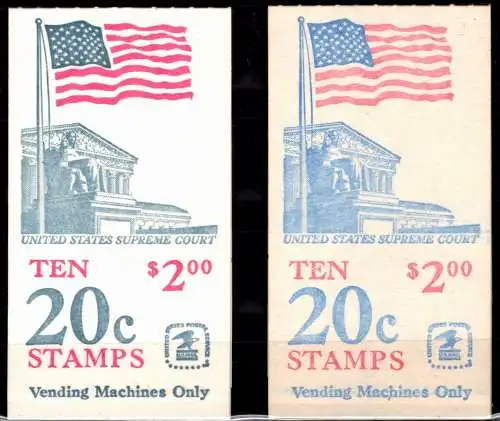 USA MH 0-105 a+b postfrisch #NW969