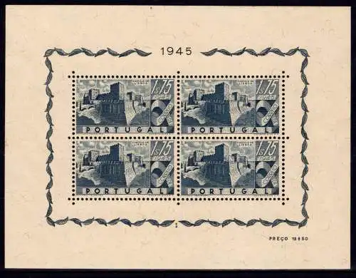 Portugal Block 10 postfrisch #NW985