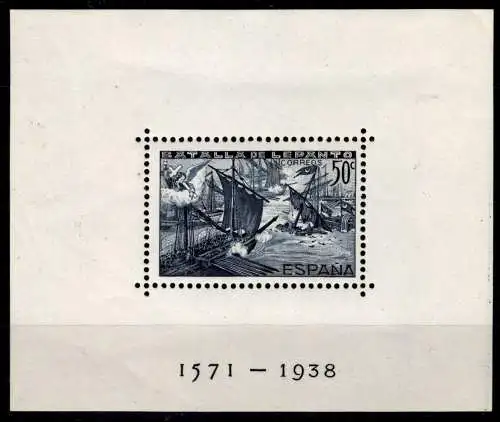 Spanien Block 12 A postfrisch #NW991