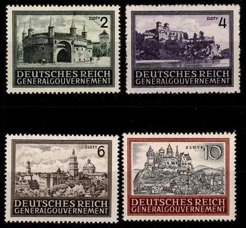 Generalgouvernement 92-95 postfrisch #OJ822